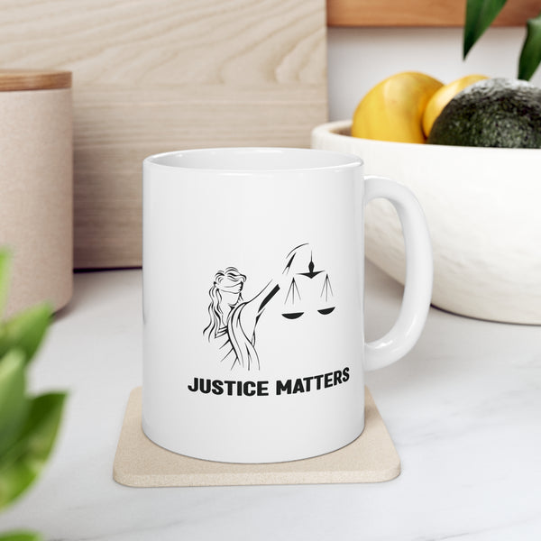 Justice Matters Coffee Mug