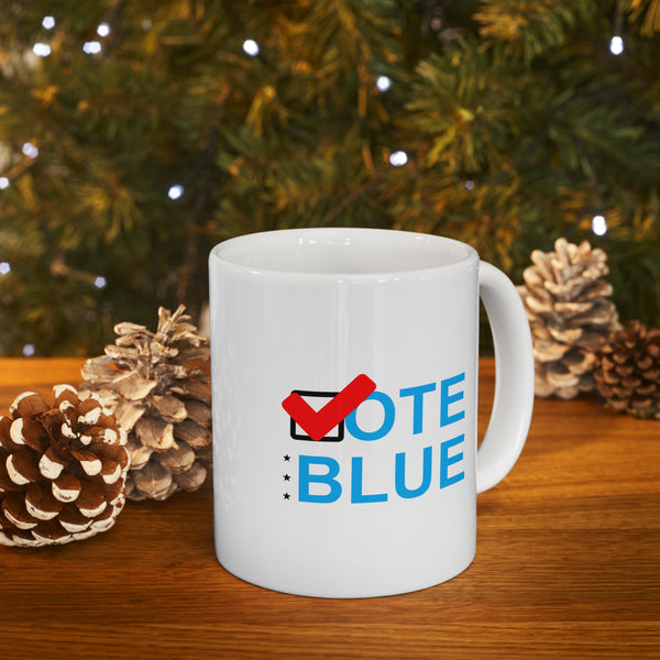 Vote Blue Coffee Mug