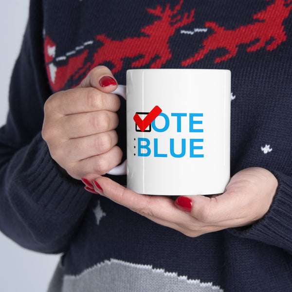 Vote Blue Coffee Mug