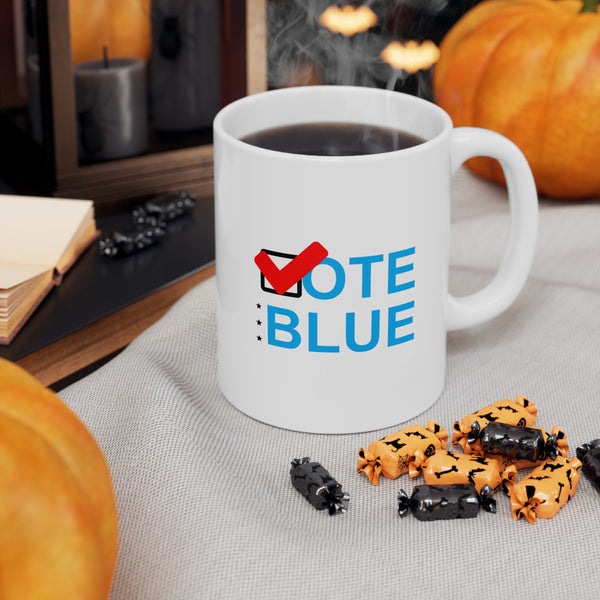 Vote Blue Coffee Mug