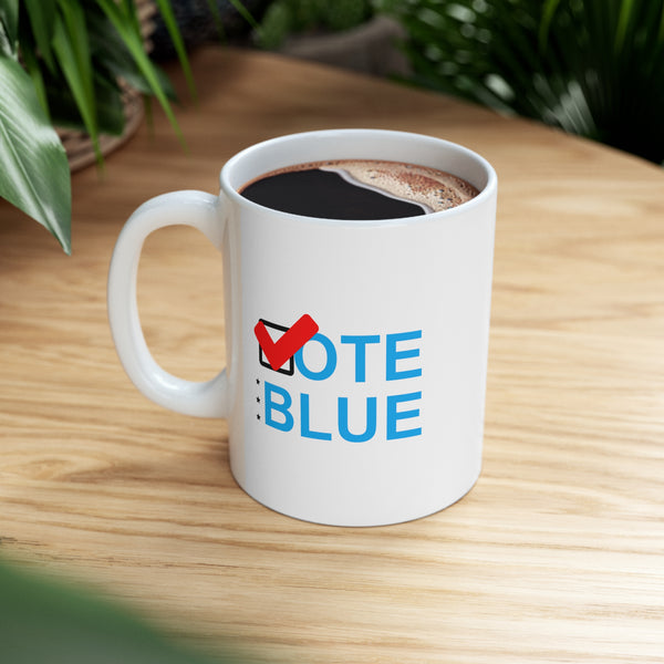 Vote Blue Coffee Mug