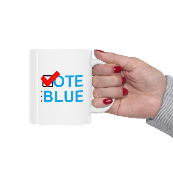 Vote Blue Coffee Mug