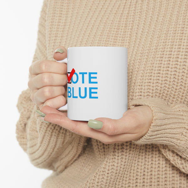 Vote Blue Coffee Mug