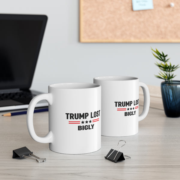 Trump Lost Bigly Coffee Mug