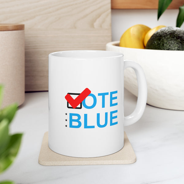 Vote Blue Coffee Mug