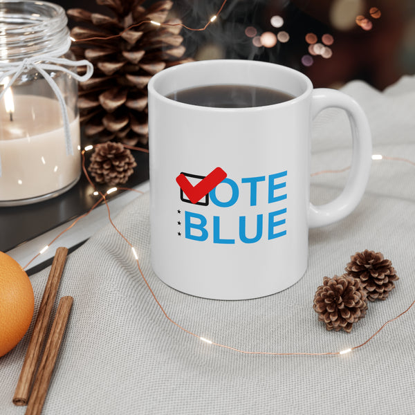 Vote Blue Coffee Mug