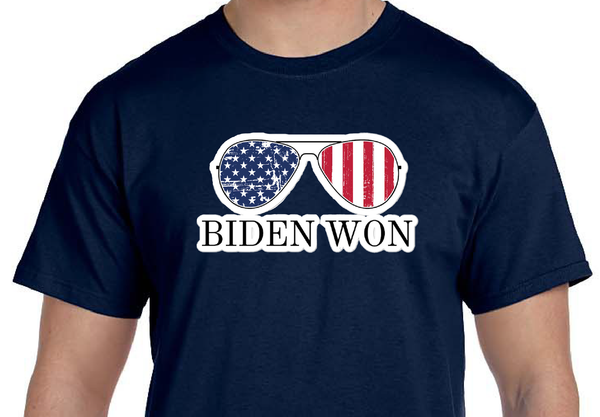 Biden Won Sunglasses T-Shirt