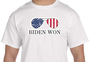 Biden Won Sunglasses T-Shirt