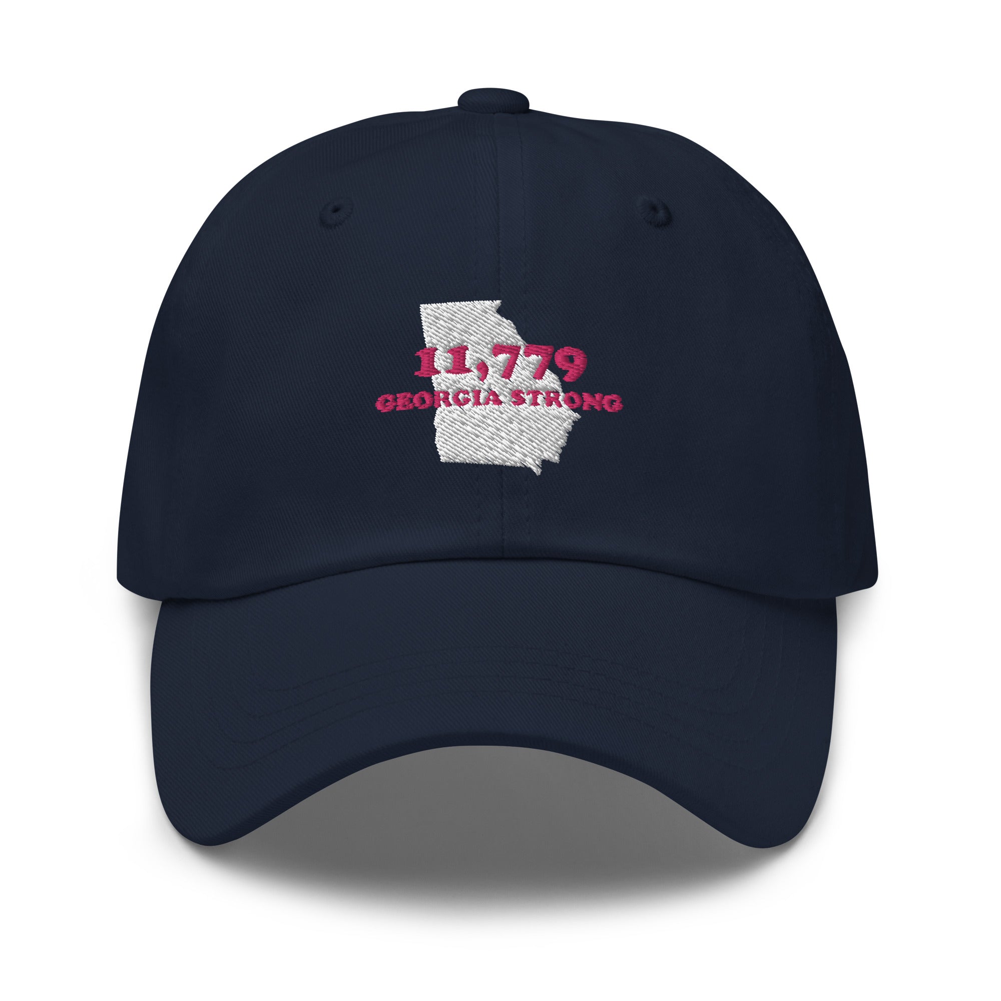 11,779 Georgia Strong Embroidered Baseball Cap