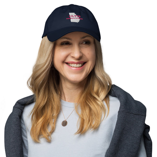 11,779 Georgia Strong Embroidered Baseball Cap