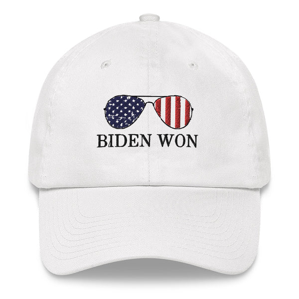 Biden Won Embroidered Baseball Cap